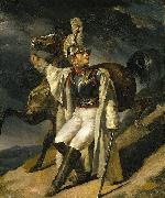 Theodore Gericault The Wounded Cuirassier, study Sweden oil painting artist